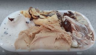 Vaschetta di gelato da 500 g.