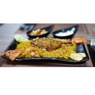 Assiette Kabsa Au Poulet