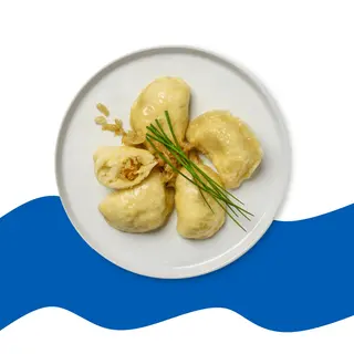 Вареники парові з капустою (1шт)