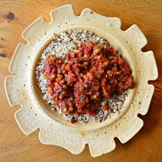 Quinoa con ragù lenticchie gluten free