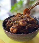 Wok Vermicelle Crevettes Grises