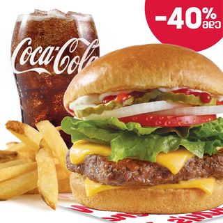 ვენდის ბურგერის კომბო