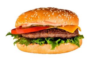 Бургер с говяжьей котлетой (280г)
