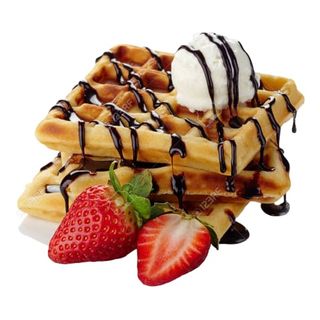 Gofre Con Helado