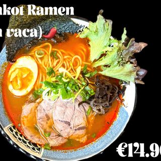 Hot Tonkotsu Ramen Vaca