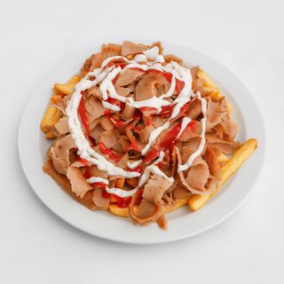 3 Cubos De Carne Con Patatas
