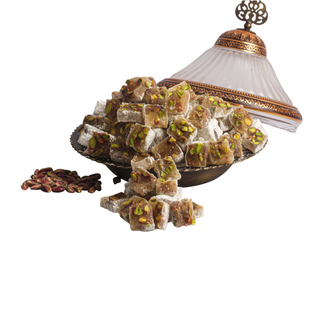 Rahat turcesc cu fistic (de post/vegan)