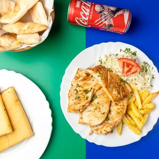 Grilovana piletina + Palačinka sa Nutellom + Coca-Cola 0.33l