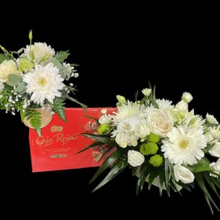 Centro Regalo + Bombones (Color a escoger) 