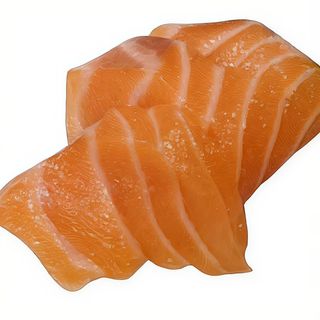 sashimi de salmón