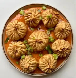 CHICKEN FRIED MOMO