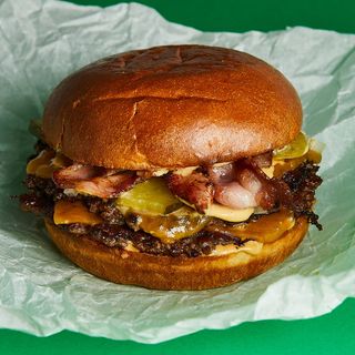 Double Smash Bacon Cheeseburger