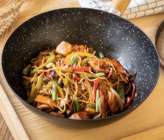 Wok Verduras Con Ternera