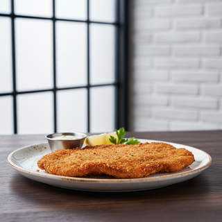 Snitel de porc in pesmet