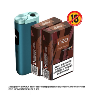 Starter Kit glo™ Hyper PRO Jade Teal + neo Classic Tobacco