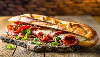 Calzone z kurczakiem