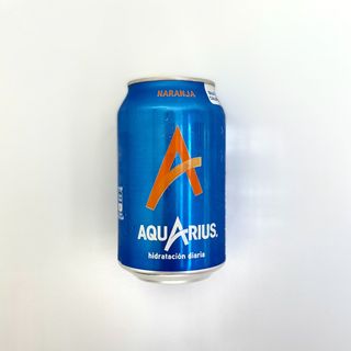 Aquarius Naranja lata 330ml.