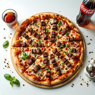 Menù pizza kebab