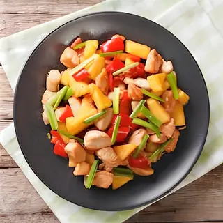 Poulet Aux Poivrons