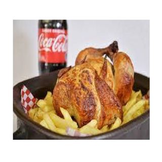Menú Pollo Con guarnición Y Bebida (2 Lt.)