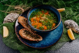 Bulion de pește Marea Neagră