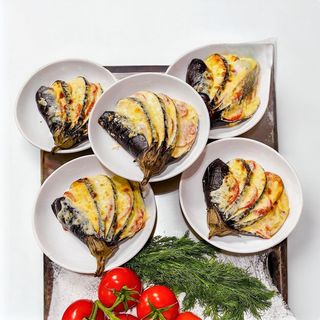 Баклажанный веер