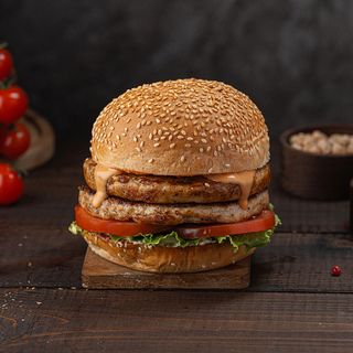 Гамбургер куриный двойной