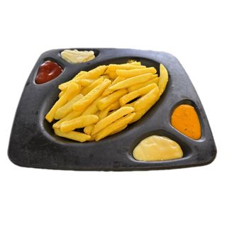 Patatas Fritas 4 Salsas