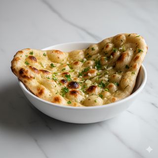 Garlic naan