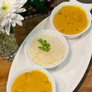 Red snapper coconut fish curry 