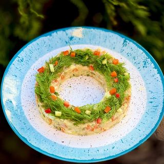 Олів'є з лососем