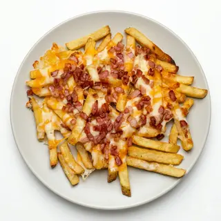 Patatas Con Queso Y Bacon
