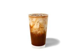 Iced Caramelised Banana Flavour Oat Shaken Espresso