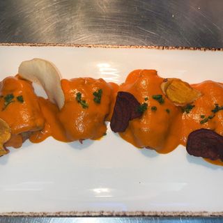 Pimientos rellenos de chipiron 