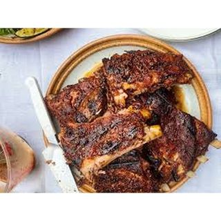 Grilled Spiced Pork Ribs