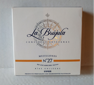 Mejillones Escabeche 8-10 Piezas La Brujula