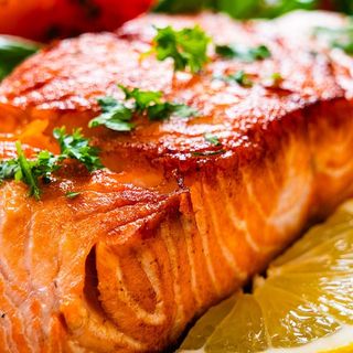 Trancio di salmone alla griglia