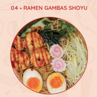 Ramen Gambas Shoyu