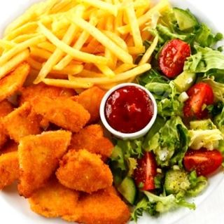 Plato Nuggets  de pollo 