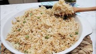 Arroz con cabellos de ángel