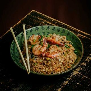 Arroz Frito de Camarão