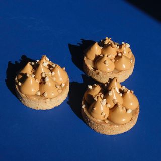 Banana & Peanut tart 