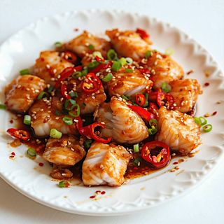 Peşte a la Szechuan (iute)