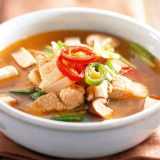 Sopa De Pollo Con Champiñón