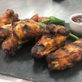 Alitas A La Brasa (8 Pzs.)