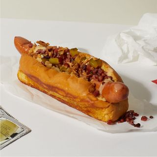 Hot Dog American Bacon Cheese