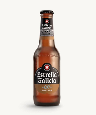 Cerveza Estrella Galicia 0,0 Tostada 330 Ml.