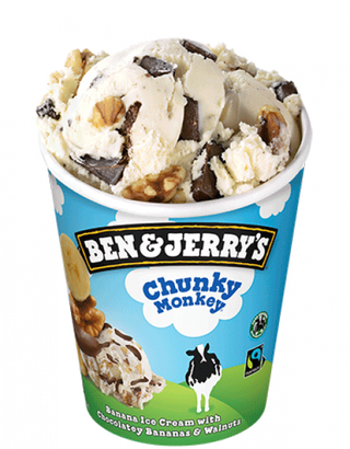 Ben & Jerry's Chunky Monkey 465ml.