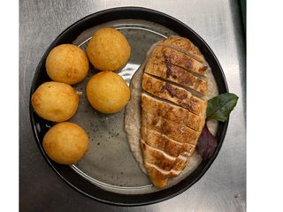 Стейк з філе курочки