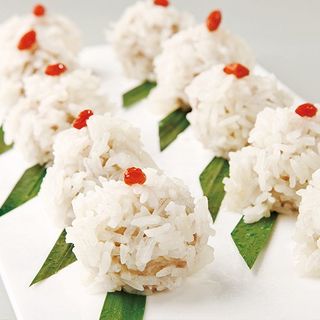 Polpette di riso farcite